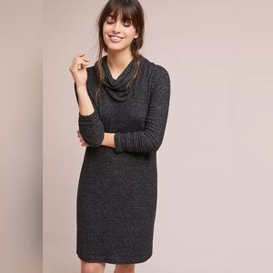 Anthropologie Saturday Sunday Lisbeth Brushed Fleece Dress
